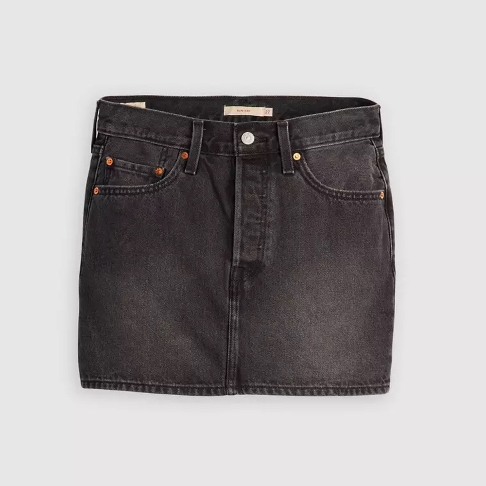 Levi’s Icon Black Denim Skirt